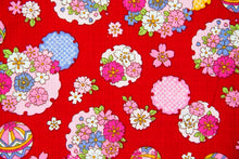 Load image into Gallery viewer, Toddler Girl’s Cotton Small Red Flower 2-piece Jinbei